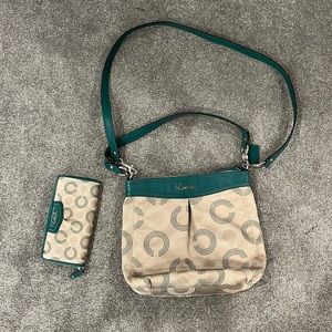 Coach Purse & Wallet set